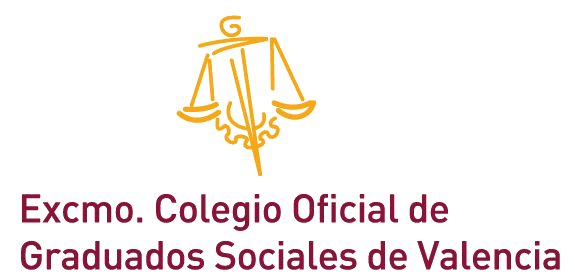 Logotipo del Excelentísimo Colegio Oficial de Graduados Sociales de Valencia